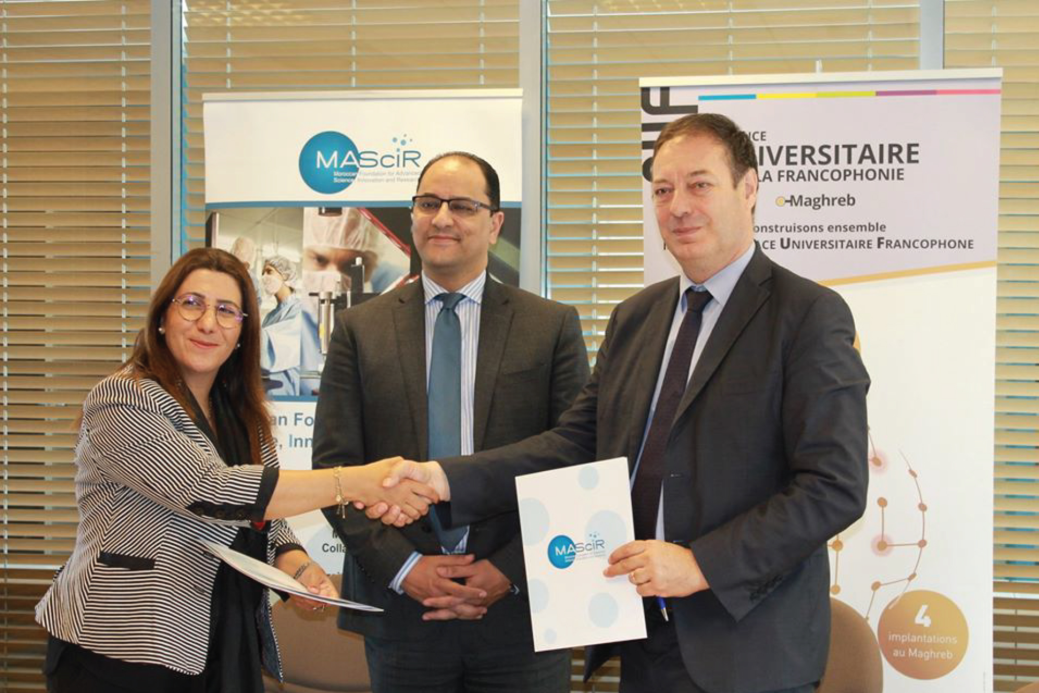 MASCIR AND AUF SIGN A PARTNERSHIP AGREEMENT