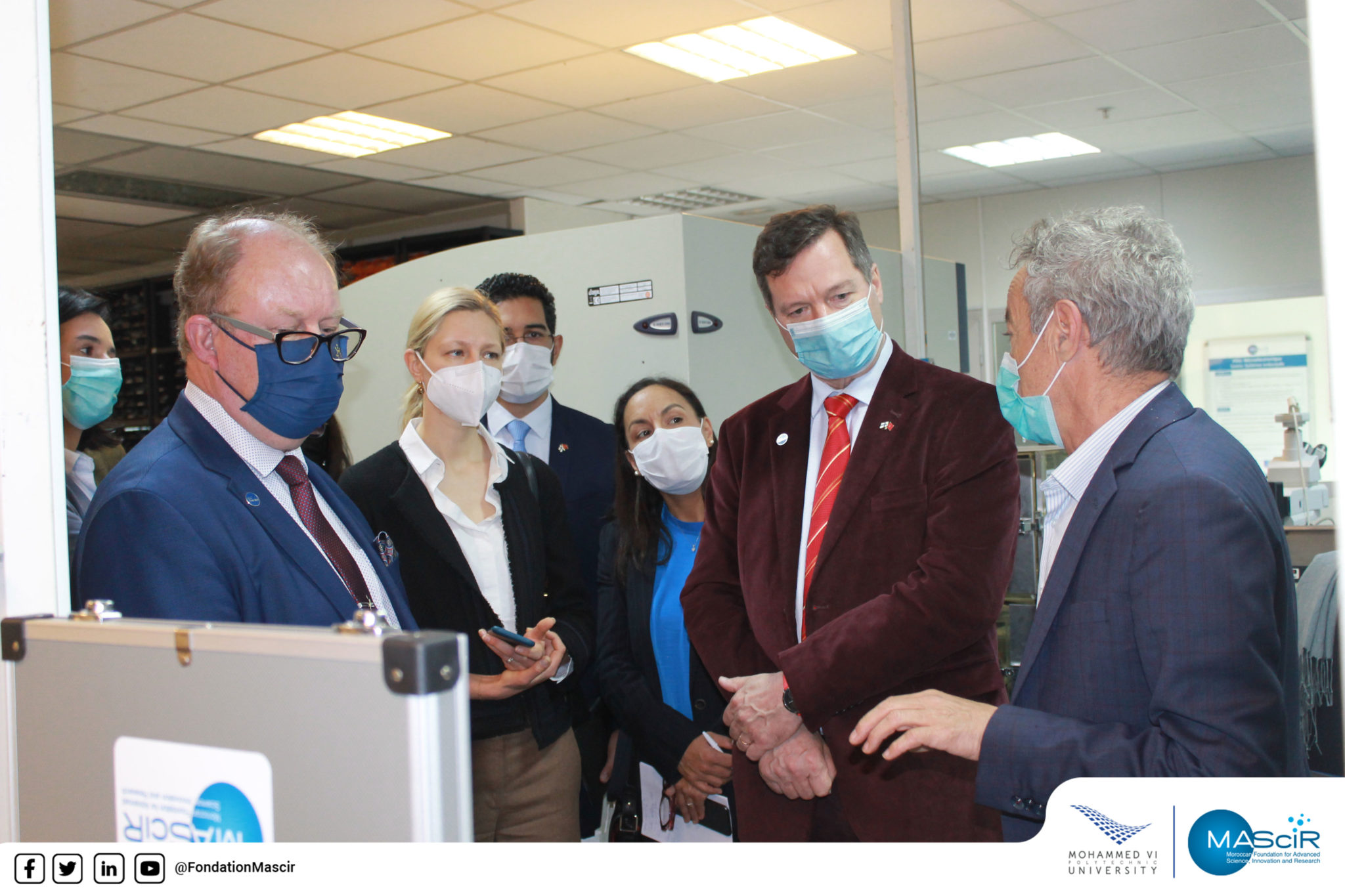 VISIT OF THE FINNISH AMBASSADOR